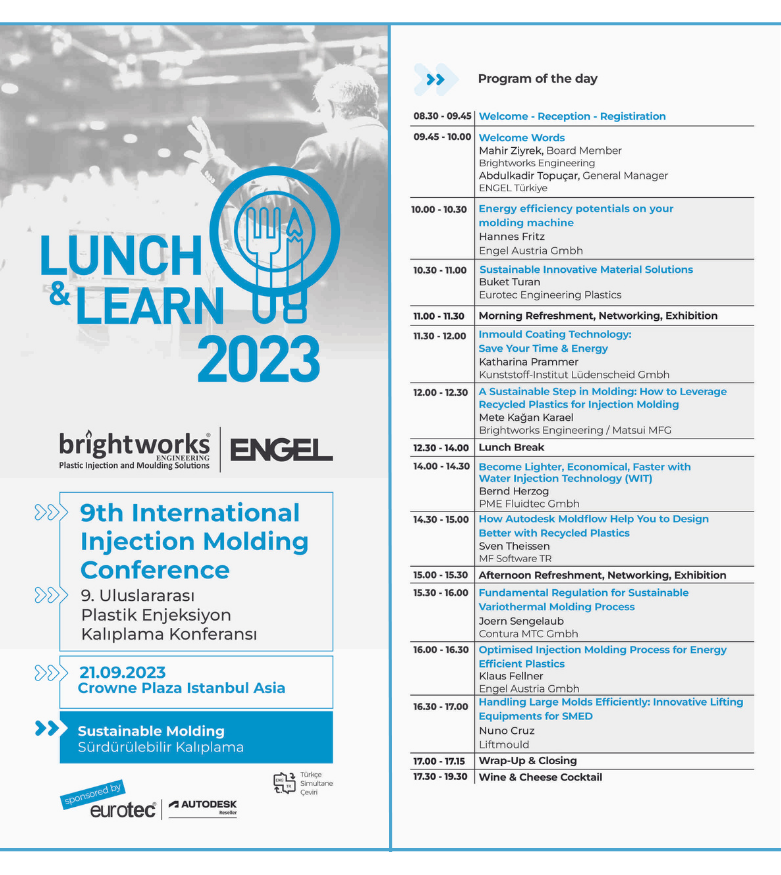 Conference Program Lunch&learn 2023