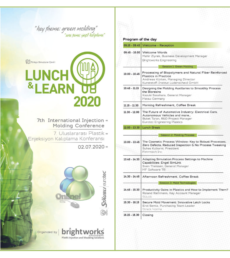 Conference Program Lunch&learn 2020